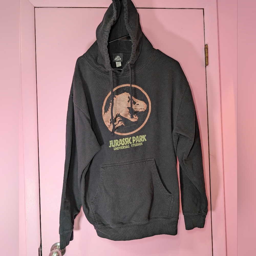 Vintage 90s Jurassic Park Universal Studios Hoodie